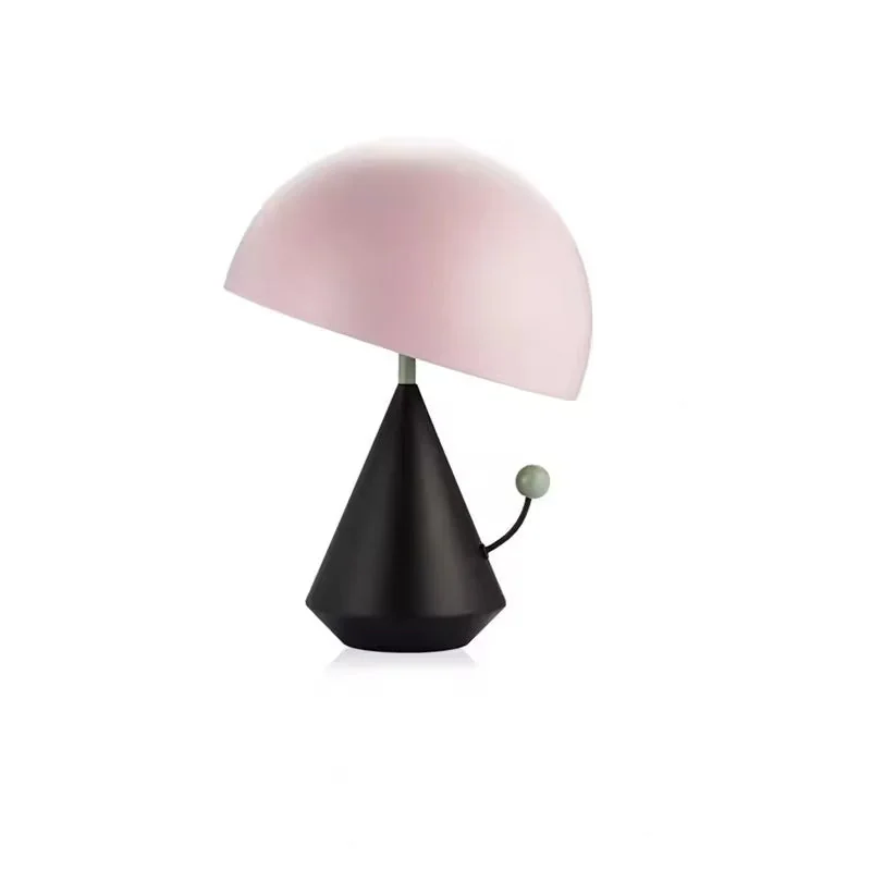 Abajur de Mesa Colorido Bivolt com Design Moderno para Decoração